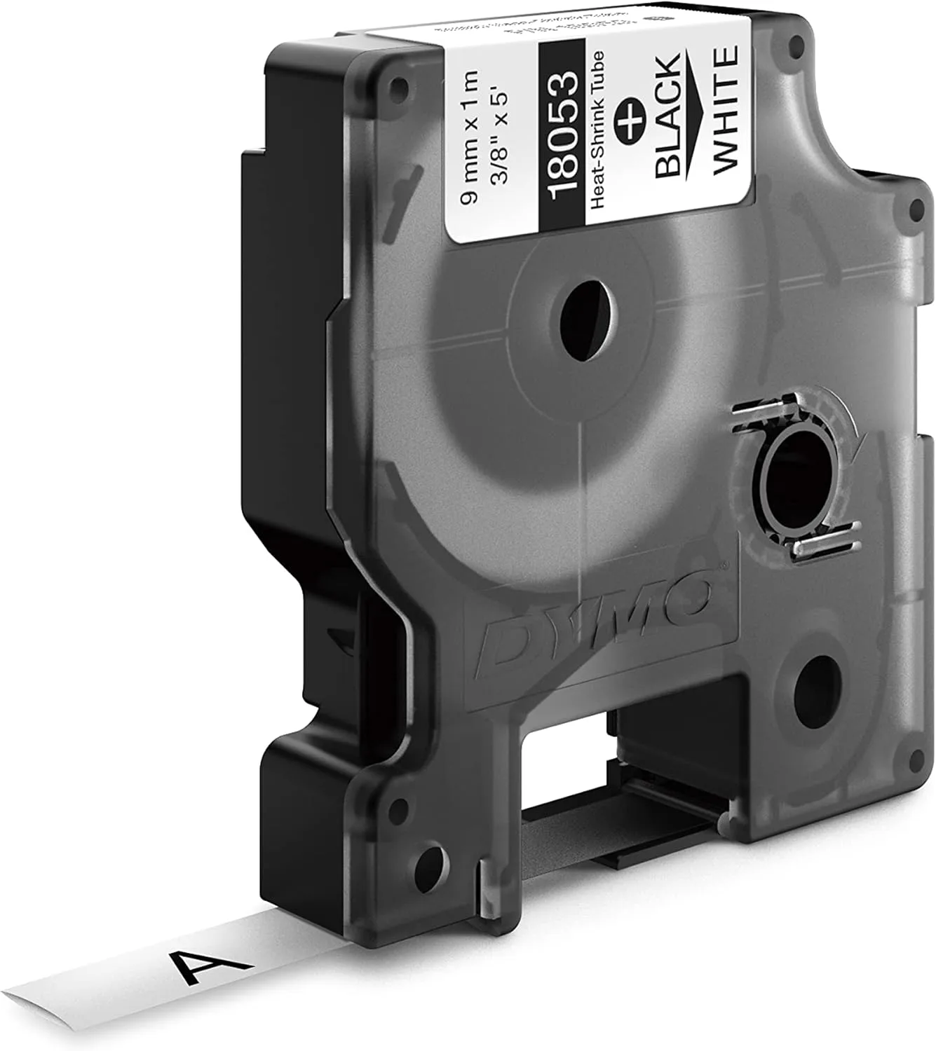 DYMO Rhino Industrial Heat-Shrink Labels, Black on White