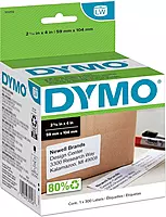 DYMO Authentic LW Large Shipping Labels DYMO Labels for LabelWriter Label Printers Print Up to 6-Line Addresses 2-5/16" x 4"