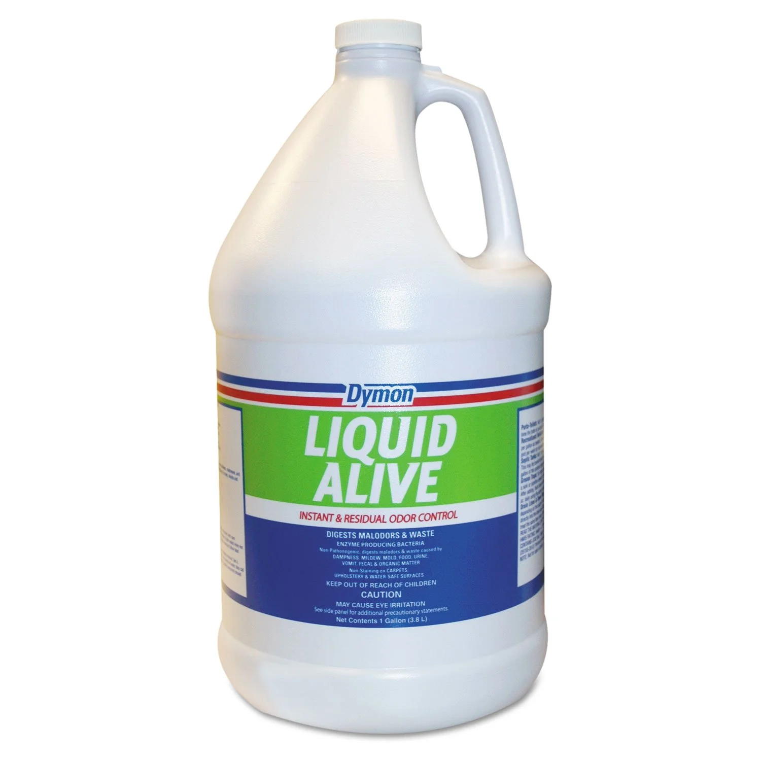 Dymon Liquid Alive Odor Digester, Neutral Scent, 128 fl oz Bottle, Case of 4
