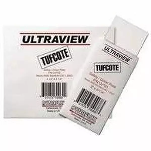 UVT02, 4 1/2 X 5 1/4 TUFCOTE HARD COATED SAFETY LENS