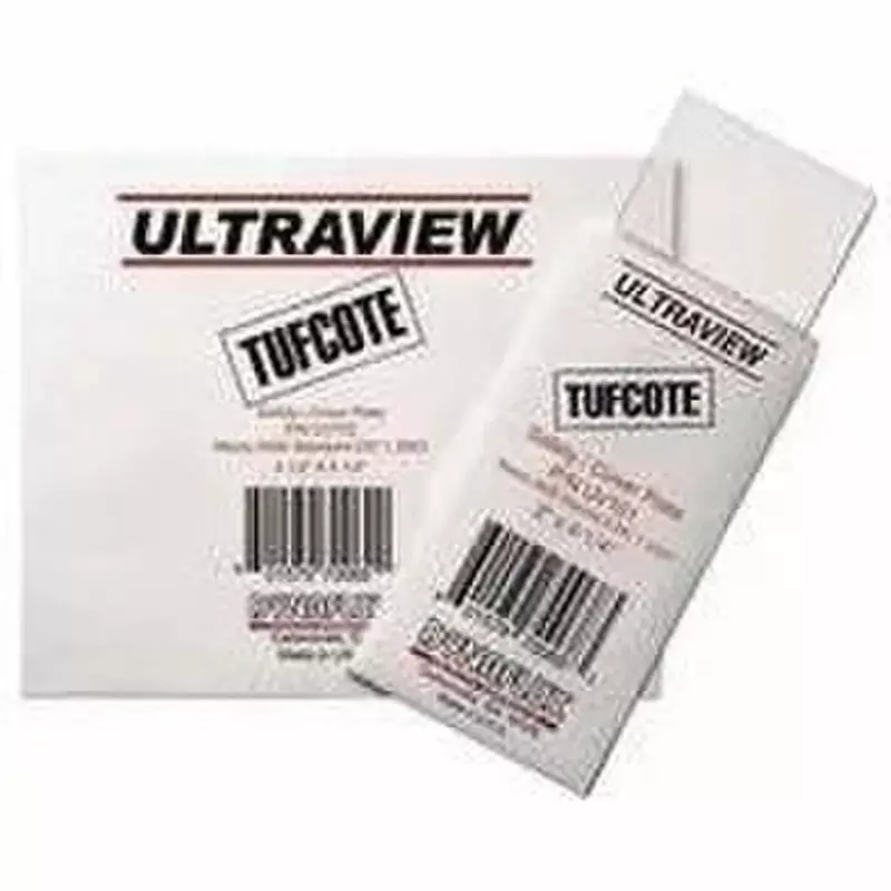 UVT02, 4 1/2 X 5 1/4 TUFCOTE HARD COATED SAFETY LENS