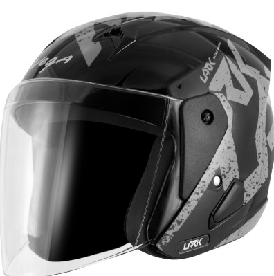 VEGA LARK VICTOR DULL BLACK SILVER C/V (L)