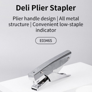 DELI E0346S STAPLING PLIER METAL 25 SHTS