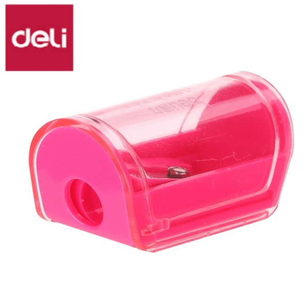 DELI E0545 PLASTIC SHARPENER/CANISTER