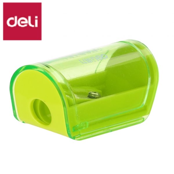 DELI E0545 PLASTIC SHARPENER/CANISTER