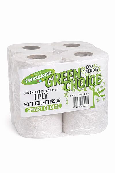 Toilet Tissue 1 Ply 24's (Twinsaver)