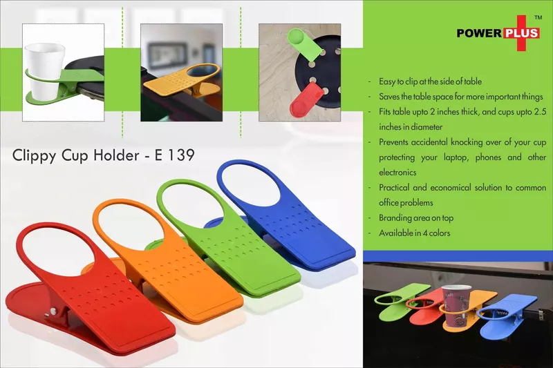 Clippy cup holder