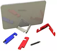 Mobile & Tablet stand with stylus and pen