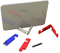 Mobile & Tablet stand with stylus and pen