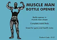Muscle man Bottle opener