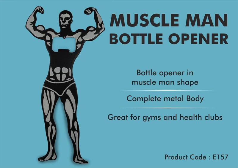 Muscle man Bottle opener