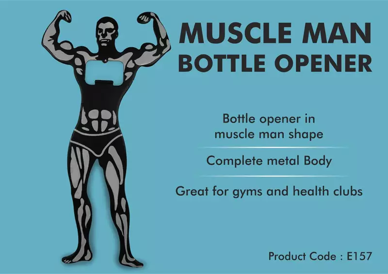 Muscle man Bottle opener