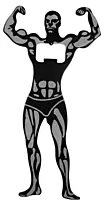 Muscle man Bottle opener