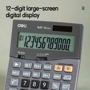 DELI E1629 CORE TAX CALC 120 CHECK 12DIG
