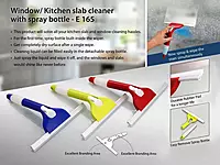 Window & Kitchen slab cleaner with spray bottle