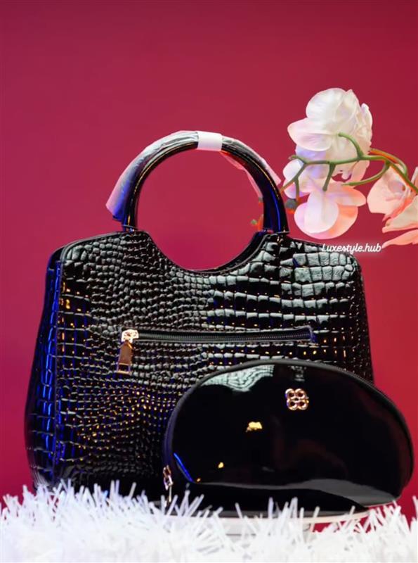 CROC EMBOSSED BAG