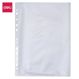 DELI F203 SHEET PROTECTOR A4 80MIC