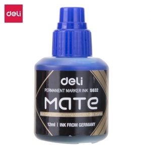 DELI S632-BL MATE PERMANENT MARKER INK BLUE