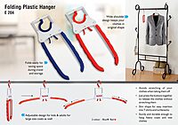 Folding Plastic hanger