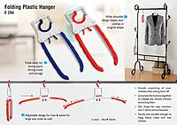 Folding Plastic hanger