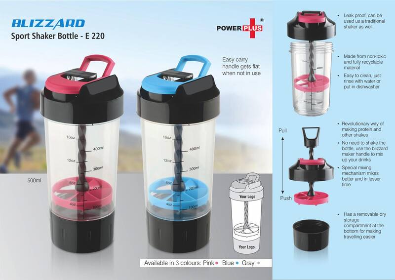 Blizzard Shaker with mixer handle