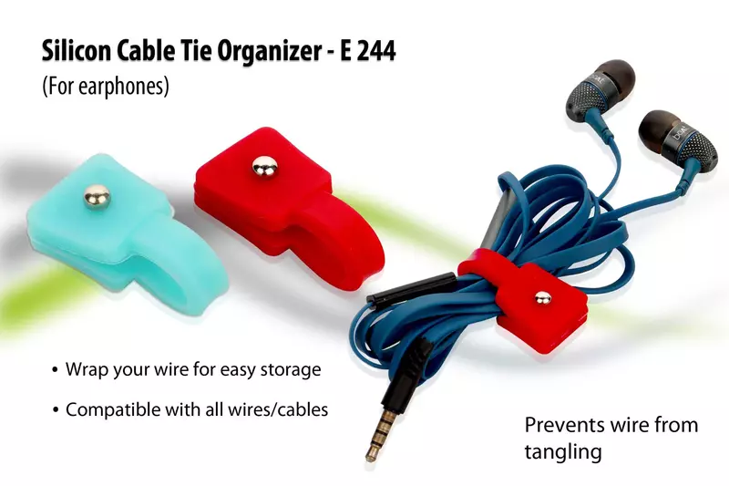Cable tie organizer