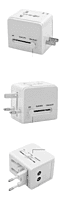 World travel Adaptor with Double USB