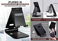 Flexo II: Folding Metal Mobile Stand for Smartphones| Folds completely to take minimal space