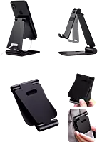 Flexo II: Folding Metal Mobile Stand for Smartphones| Folds completely to take minimal space