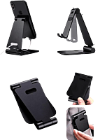 Flexo II: Folding Metal Mobile Stand for Smartphones| Folds completely to take minimal space