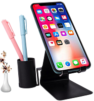 Metal mobile stand with Detachable Tumbler