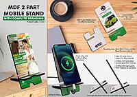 MDF 2 part Mobile stand with complete branding