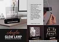 Acrylic Glow Lamp – Rechargeable|