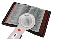 PowerGlow Rechargeable Magnifier with 3 lighting modes