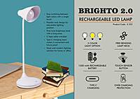 Brighto 2.0 : Rechargeable LED lamp