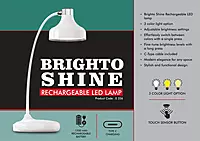 Brighto Shine : Rechargeable LED lamp