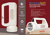 HandyBeam Sonic: Rechargeable Torch with Side Lamp