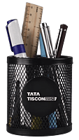 Orbit Wave: Round Wiro tumbler with S shape partition & Round Branding Plate