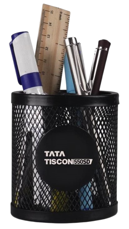 Orbit Wave: Round Wiro tumbler with S shape partition & Round Branding Plate