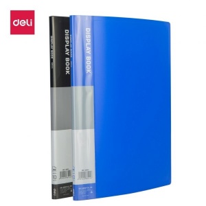 DELI DISPLAY BK A4 10 POCKETS REF:38144