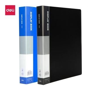 DELI DISPLAY BK A4 40 POCKETS REF:38147
