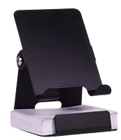 TiltX Pad: Large size Adjustable metal mobile stand with writing pad