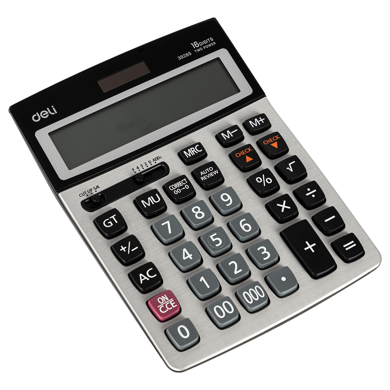 DELI CORE E39265 CALC.120 CHECK 16-DIGIT