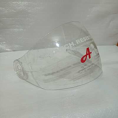 AURA CLEAR VISOR FOR HALF FACE