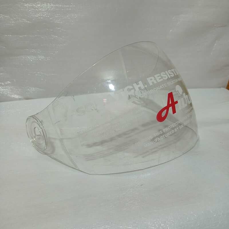 AURA CLEAR VISOR FOR HALF FACE