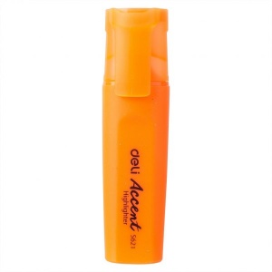 DELI S621 ACCENT HIGHLIGHTER - ORANGE