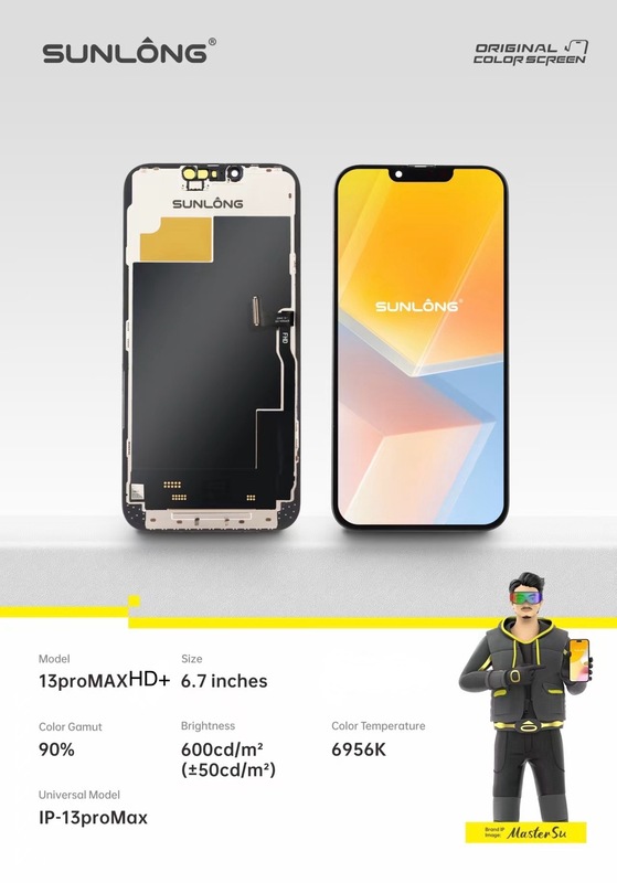 SUNLONG iPhone 13 Pro Max HD+ LCD Screen Replacement 6.7 Inch