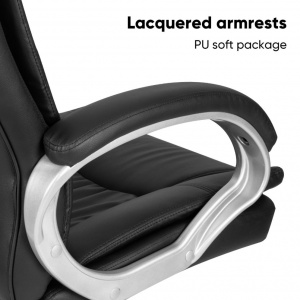 DELI E4524 EXECUTIVE HIGHBACK LEATHER CHAIR