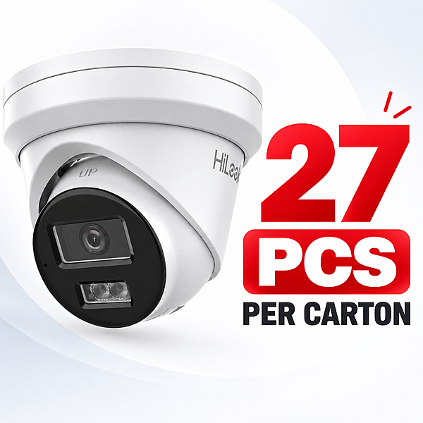 HiLook 6MP T361 Turret Camera, Built-in Mic, 27PCS/Carton (IPC-T361H-MU-27PCS) HiLook 6MP T361 Turret Camera, Built-in Mic, 27PCS/Carton (IPC-T361H-MU-27PCS)