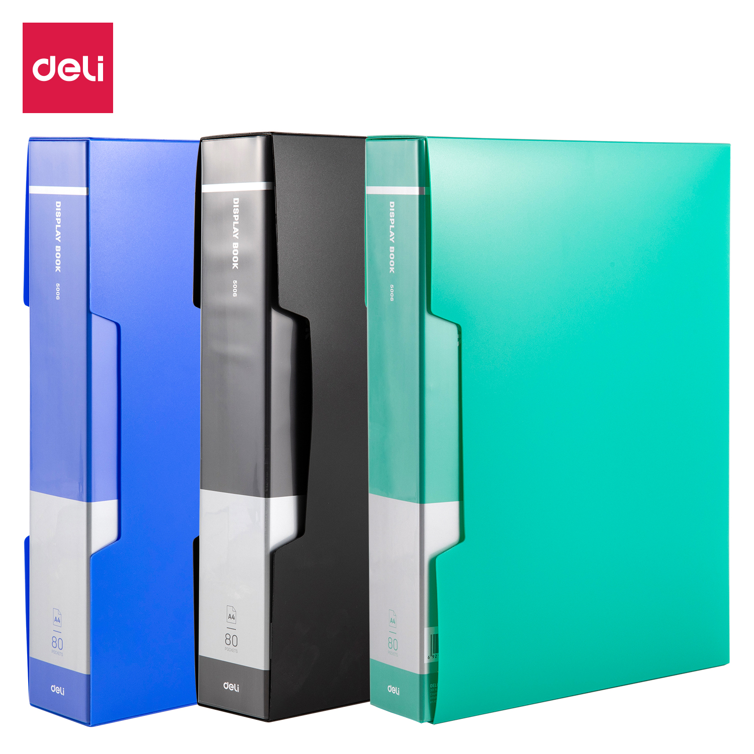 DELI E5006 DISPLAY BK 80 POK/STORAGE BOX